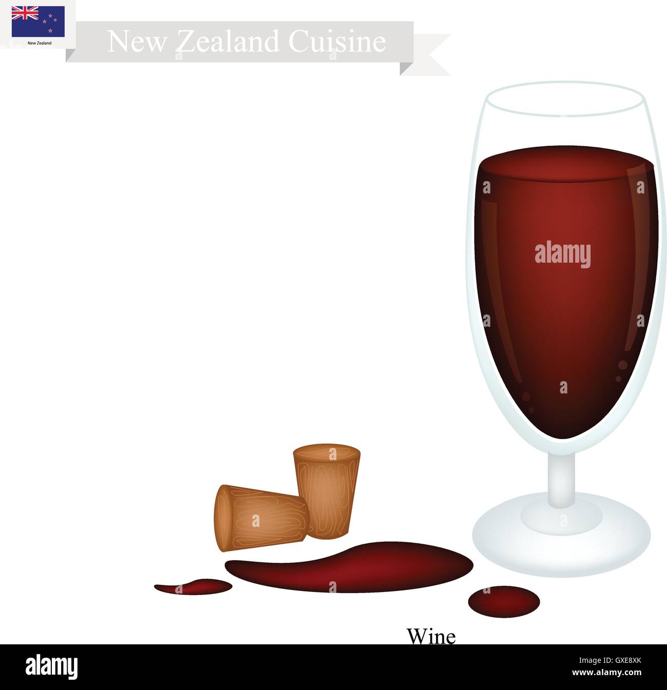 New Zealand Cuisine, Red Wine Is A Traditional Alcoholic Beverage. One
