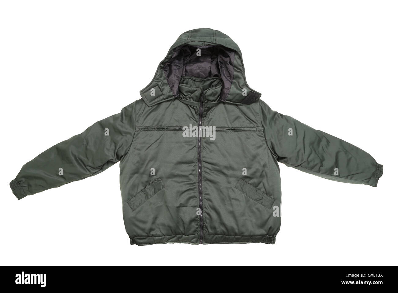 Children's wear jacket with hood Stock Photo Alamy