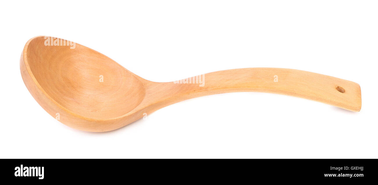Close up of wooden spoon. Stock Photo