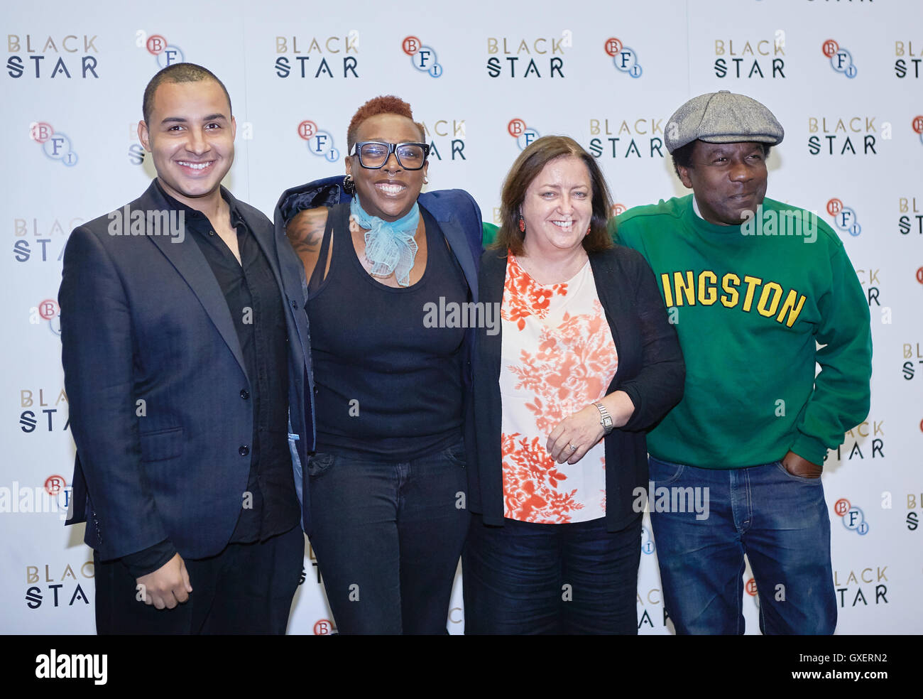 BLACK STAR press launch at BFI Southbank Featuring DJ Norman Jay MBE Gina Yashere Ashley Clark Heather Stewart Where London United Kingdom When 13 Jul 2016 Stock Photo Alamy