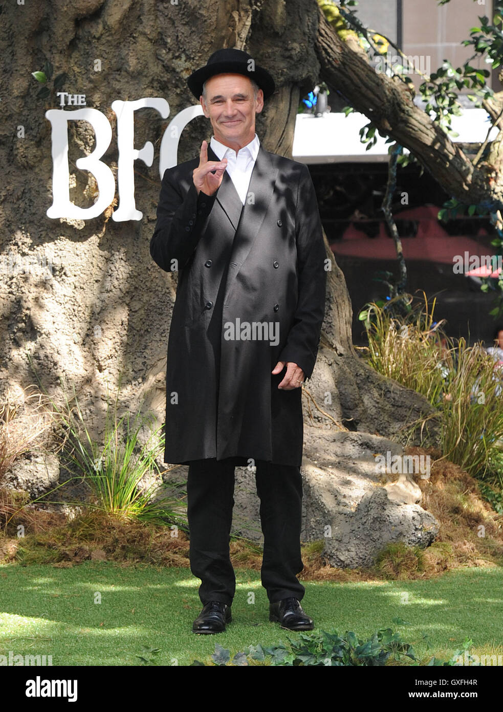 UK premiere of 'The BFG' held at Odeon Leicester Square - Arrivals  Featuring: Mark Rylance Where: London, United Kingdom When: 17 Jul 2016 Stock Photo