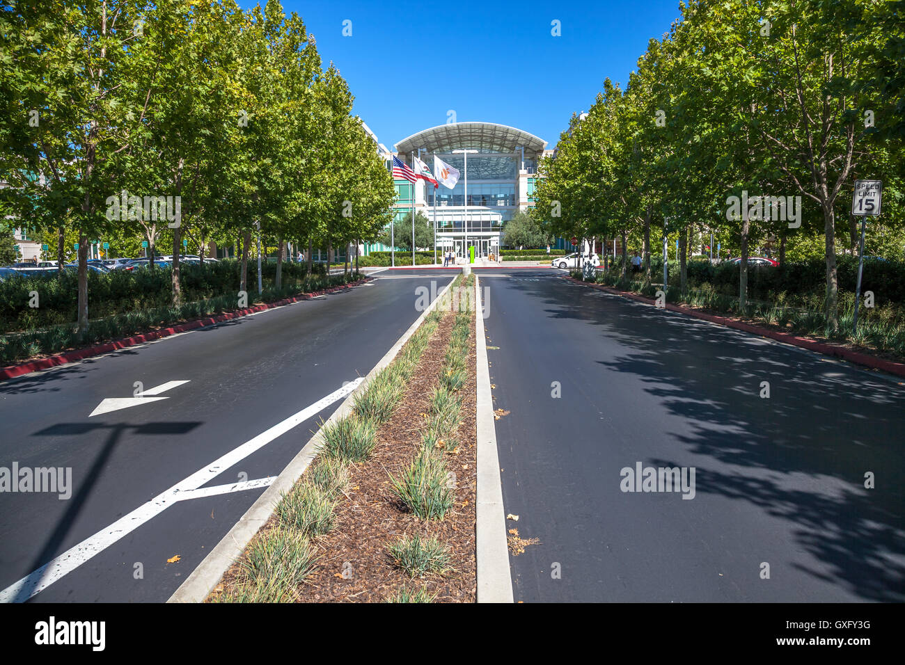 Apple headquarters cupertino hires stock photography and images Alamy