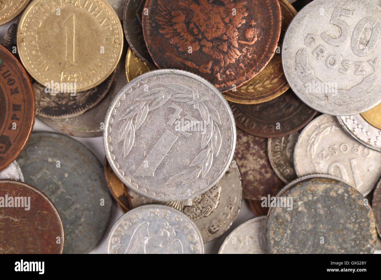 Coins of america hi-res stock photography and images - Alamy