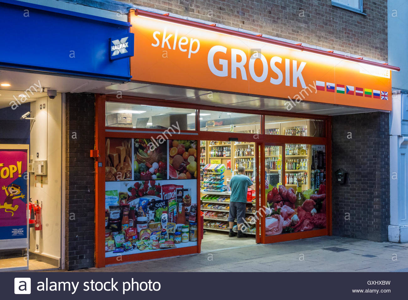 Polish Convenience Store High Resolution Stock Photography and Images