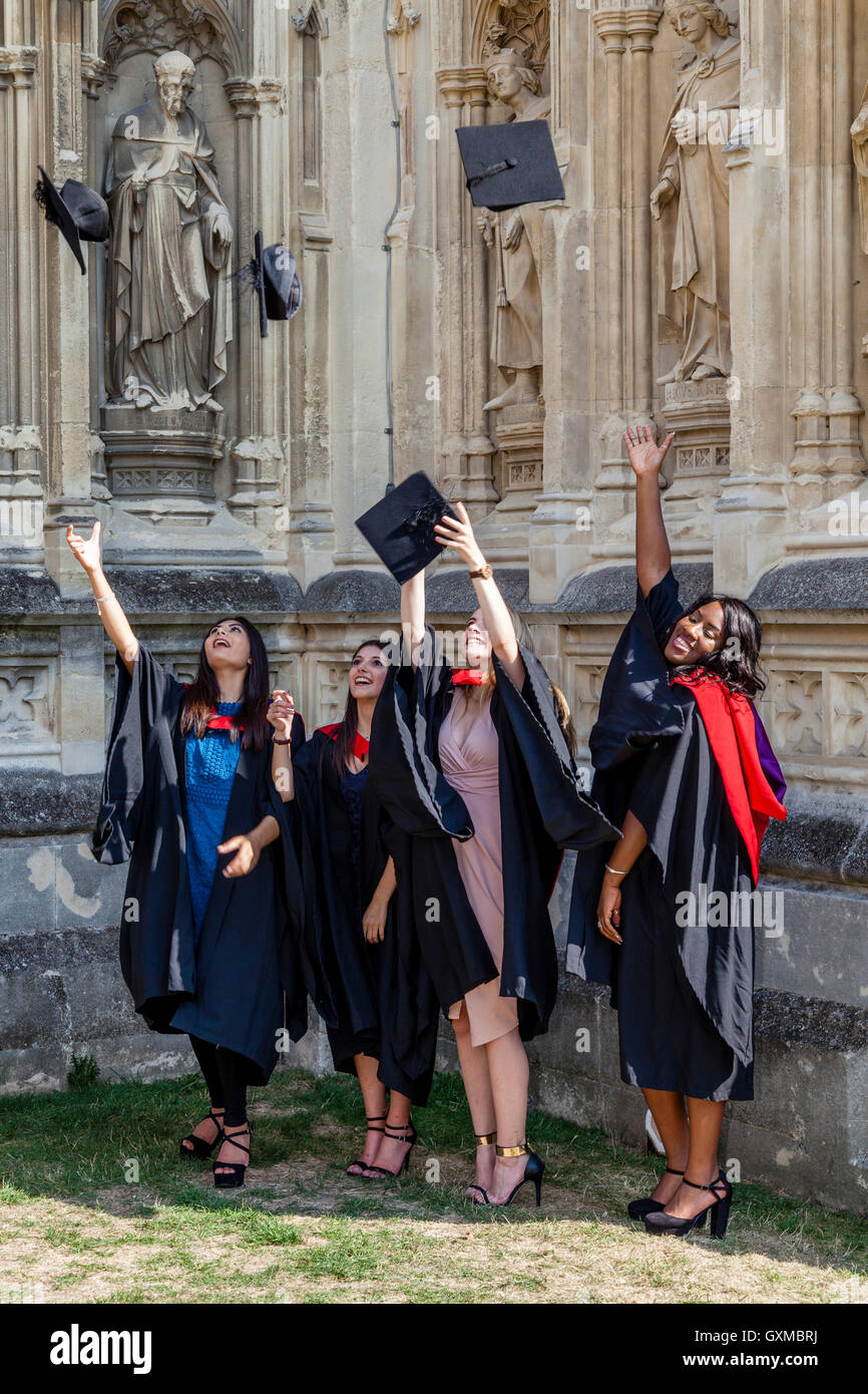 University Graduates From Christ Church University Canterbury Throw