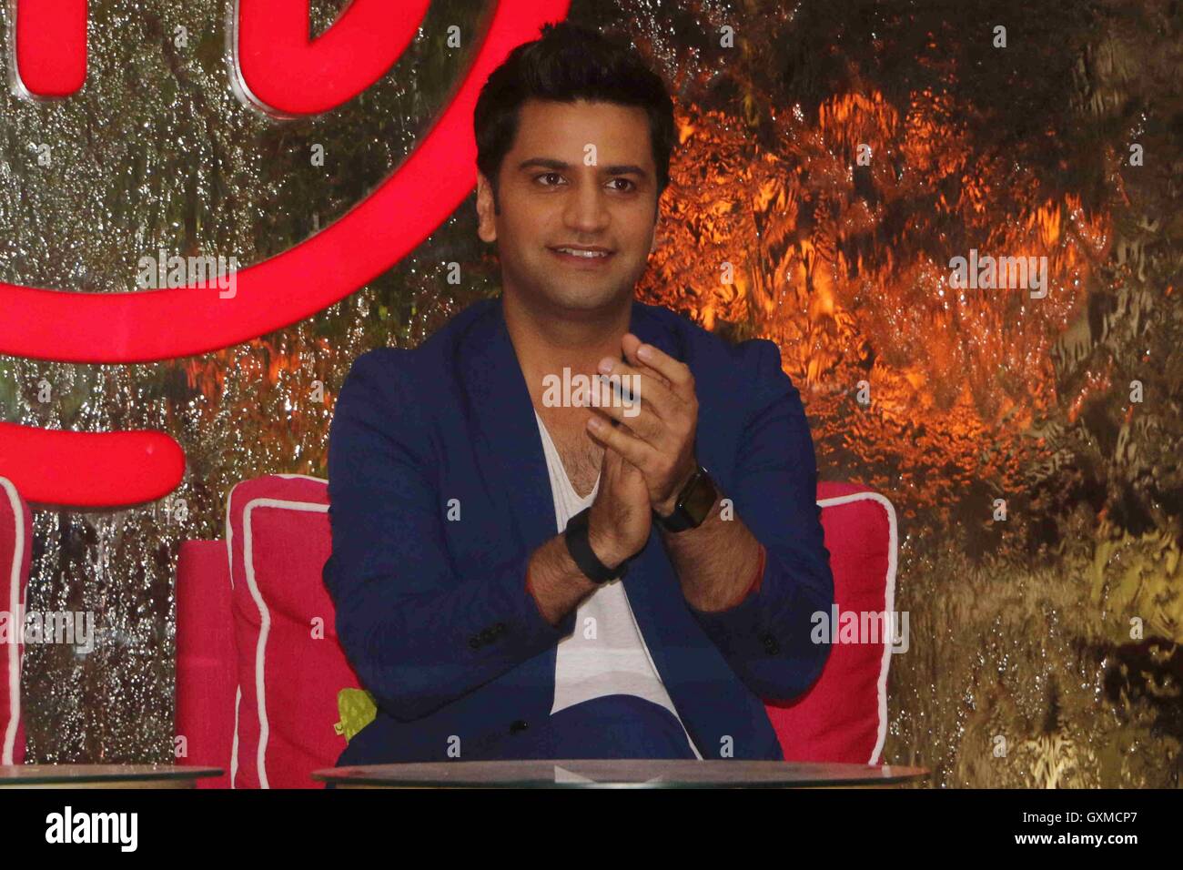 Chef Kunal Kapur during the launch of Star Plus cooking reality TV serial Masterchef India season 5 in Mumbai, India Stock Photo