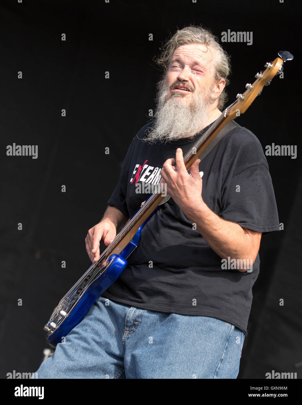 Chicago, Illinois, USA. 16th Sep, 2016. CRIS KIRKWOOD of Meat Puppets