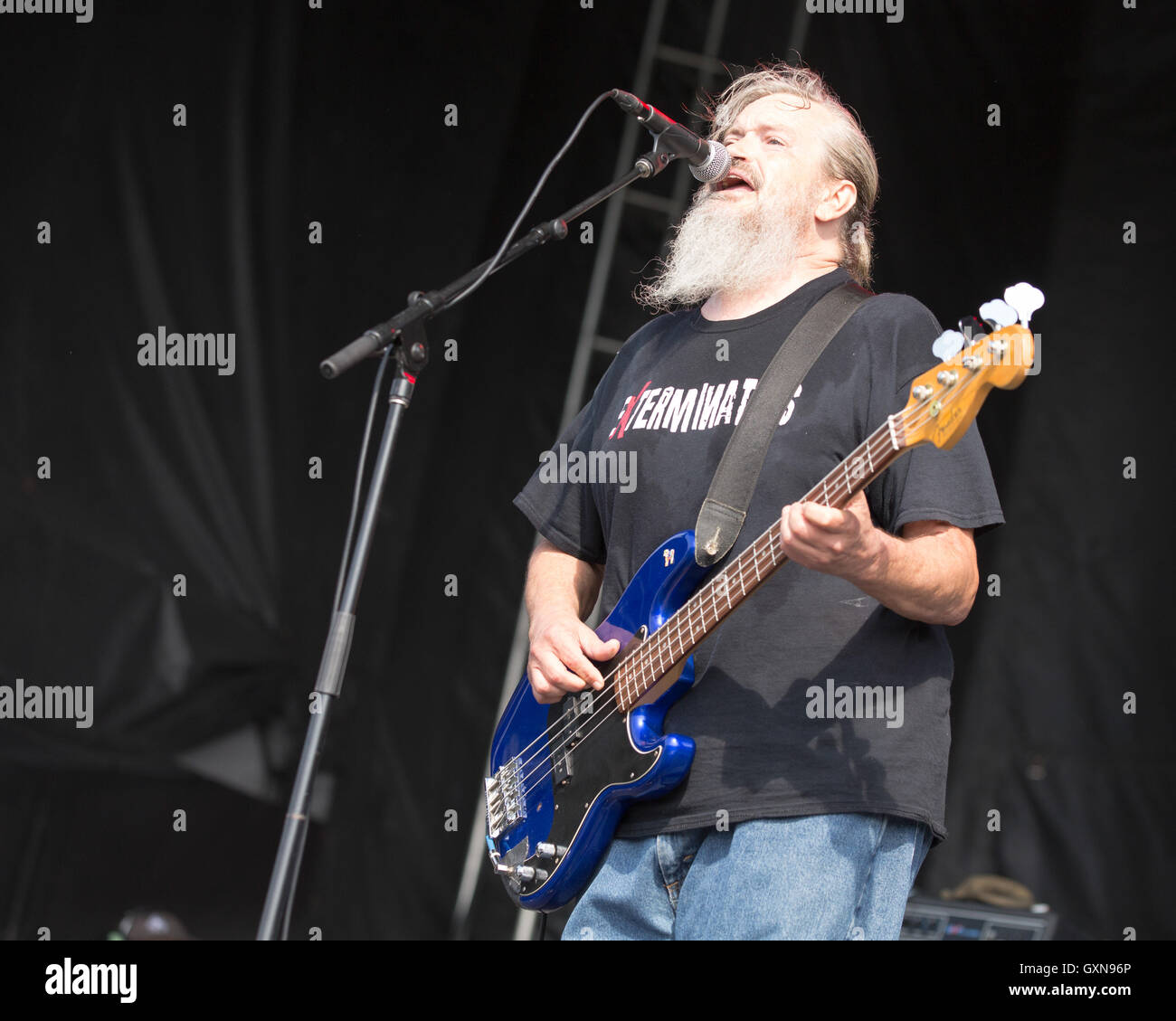 Chicago, Illinois, USA. 16th Sep, 2016. CRIS KIRKWOOD of Meat Puppets