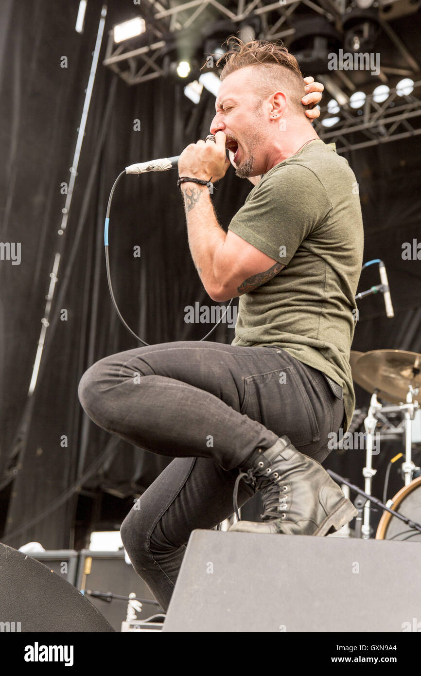 Chicago, Illinois, USA. 16th Sep, 2016. GREG PUCIATO of Dillinger