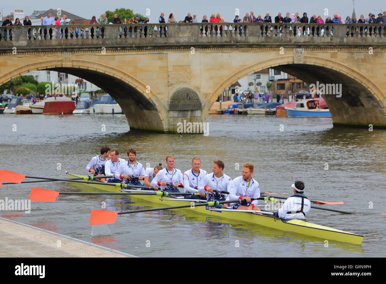 HenleyonThames, UK. 17th September, 2016. Olympic Rowing medalists