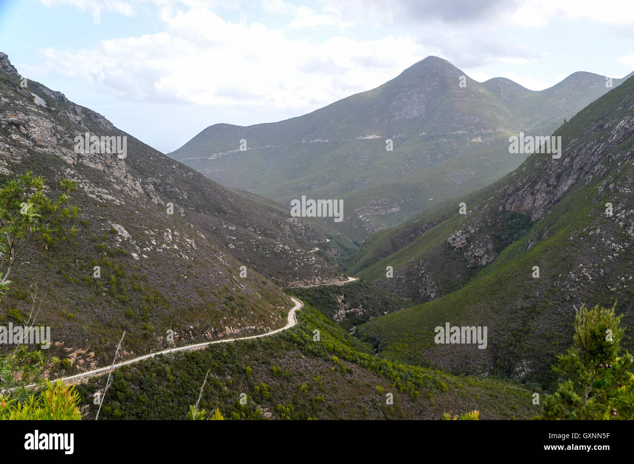 Montagu old pass in South Africa Stock Photo