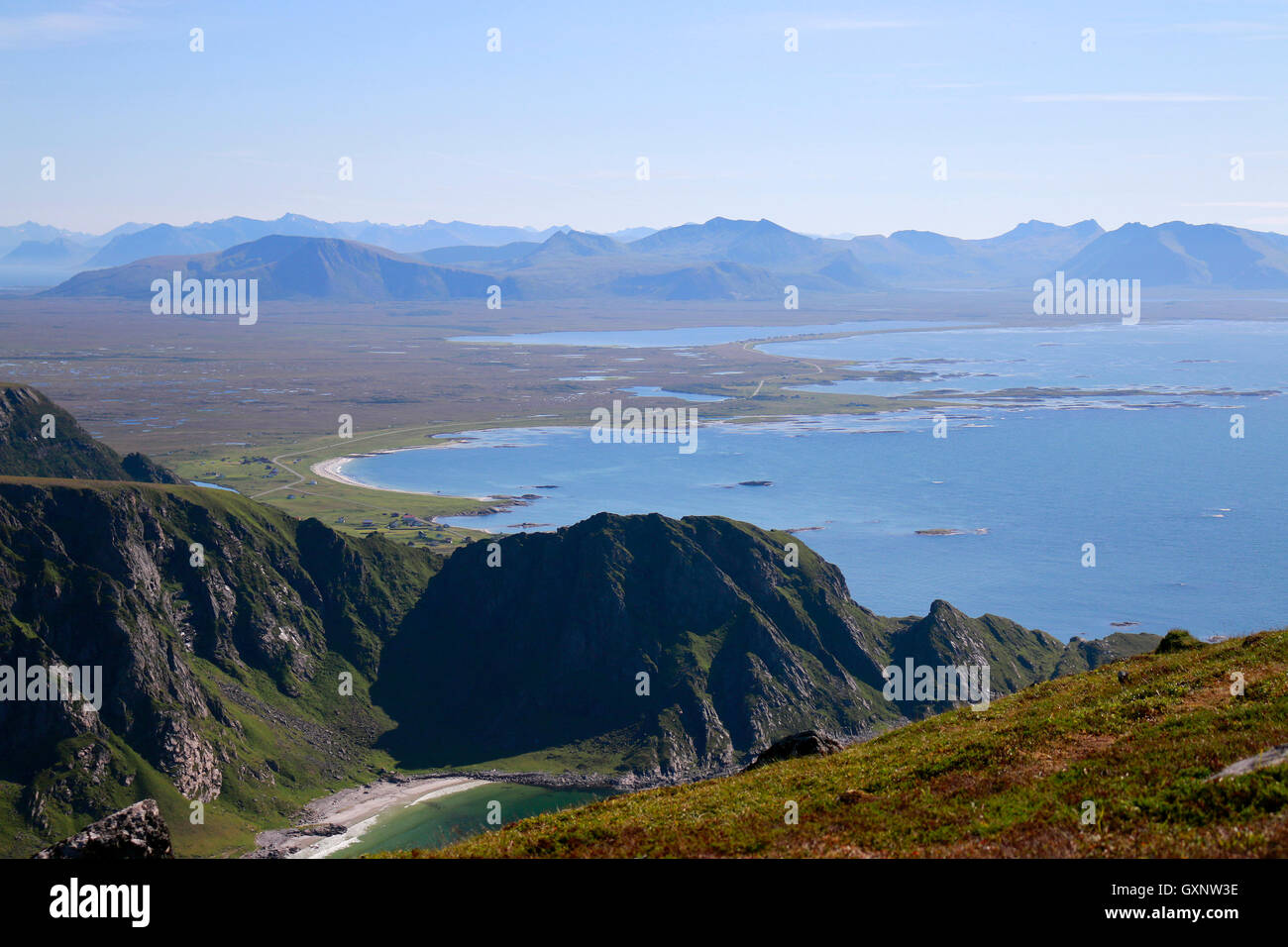 Impressionen:  Matinden, Vesteralen, Norwegen. Stock Photo