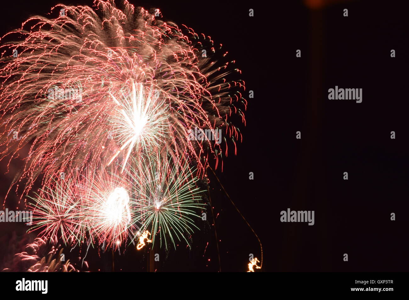Independence Day Fireworks Stock Photo Alamy