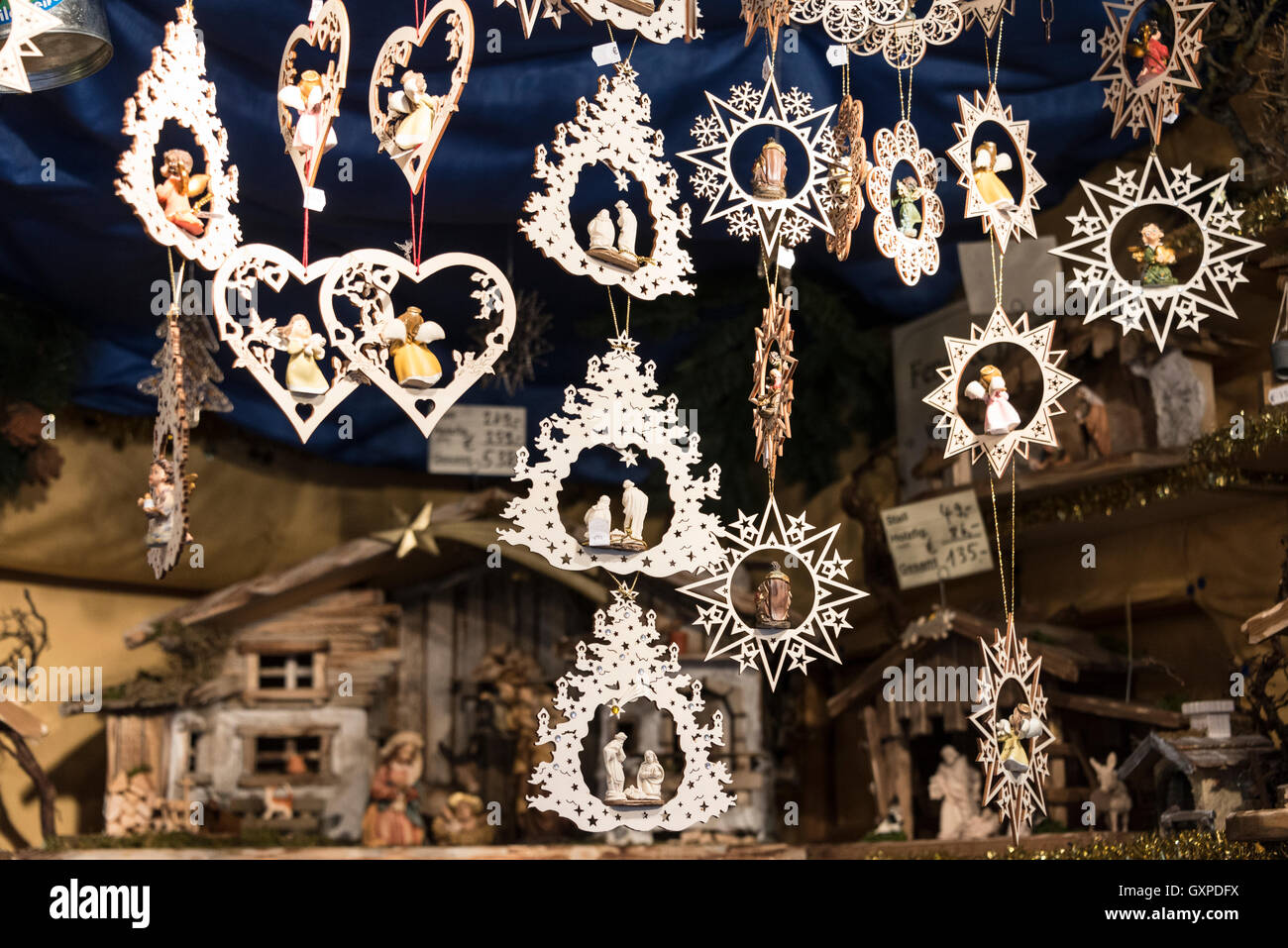 The Kripperlmarkt, one of the largest in Germany to specialise in cribs