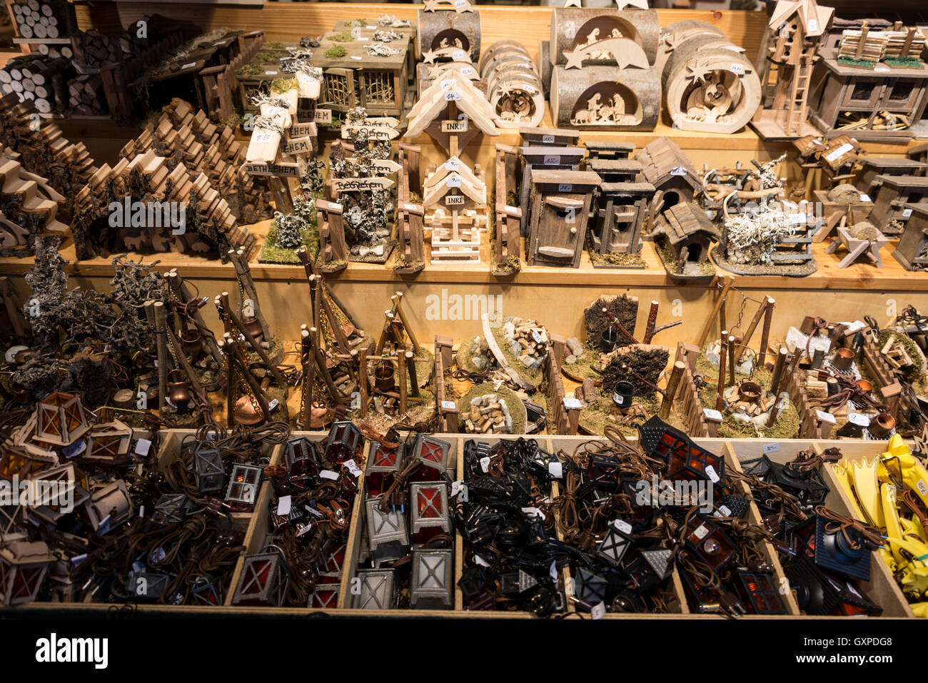 The Kripperlmarkt, one of the largest in Germany to specialise in cribs