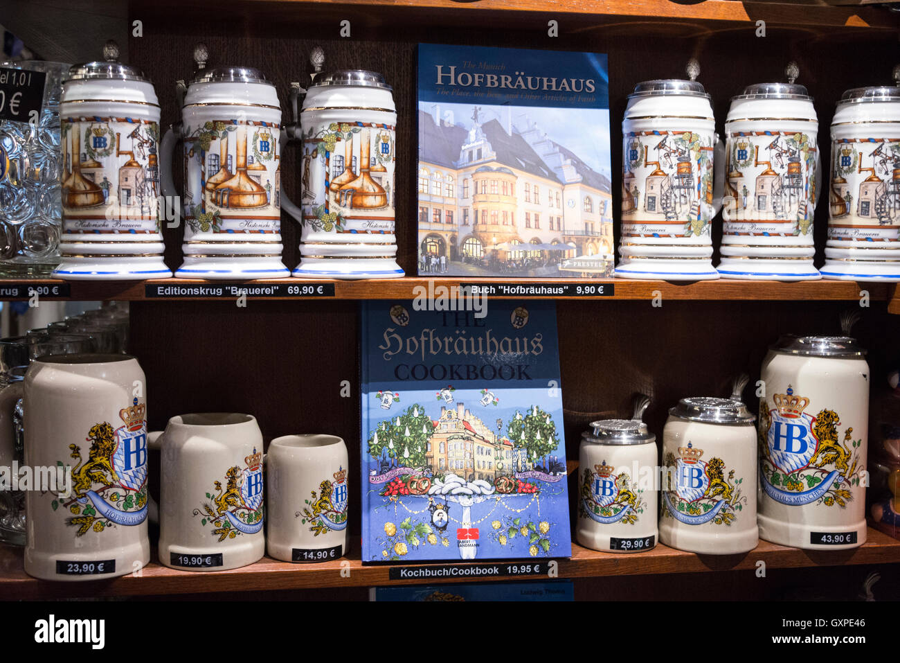 Hofbrauhaus German Beer Steins On Sale At The Gift Souvenir Shop