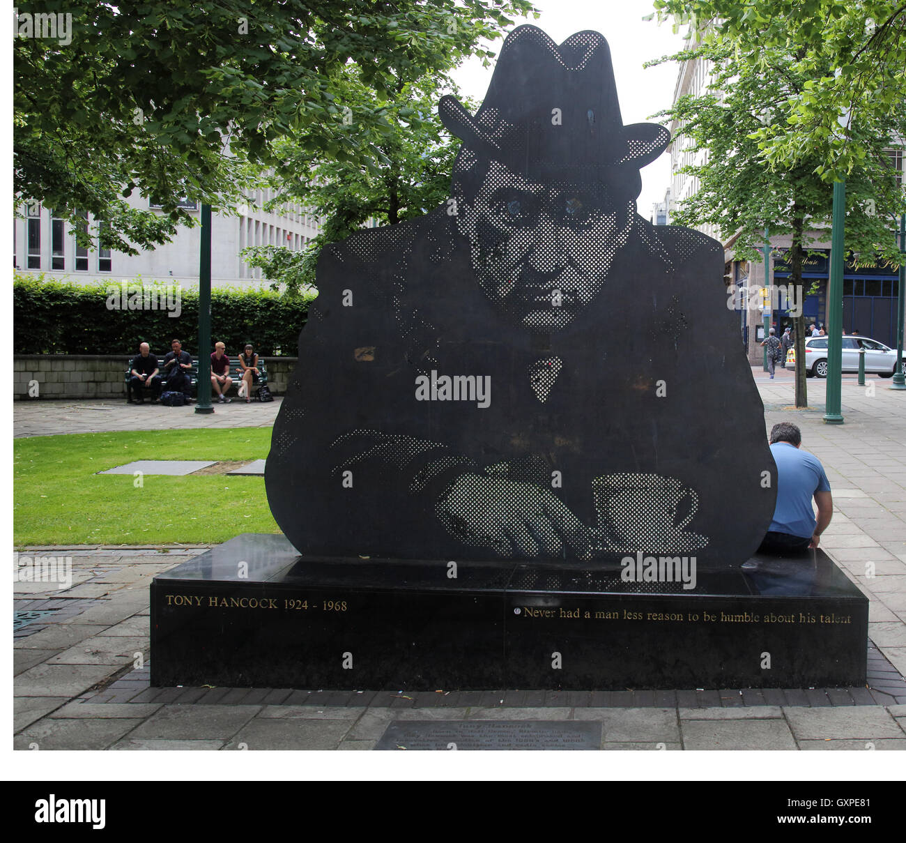 tony hancock memorial birmingham Stock Photo