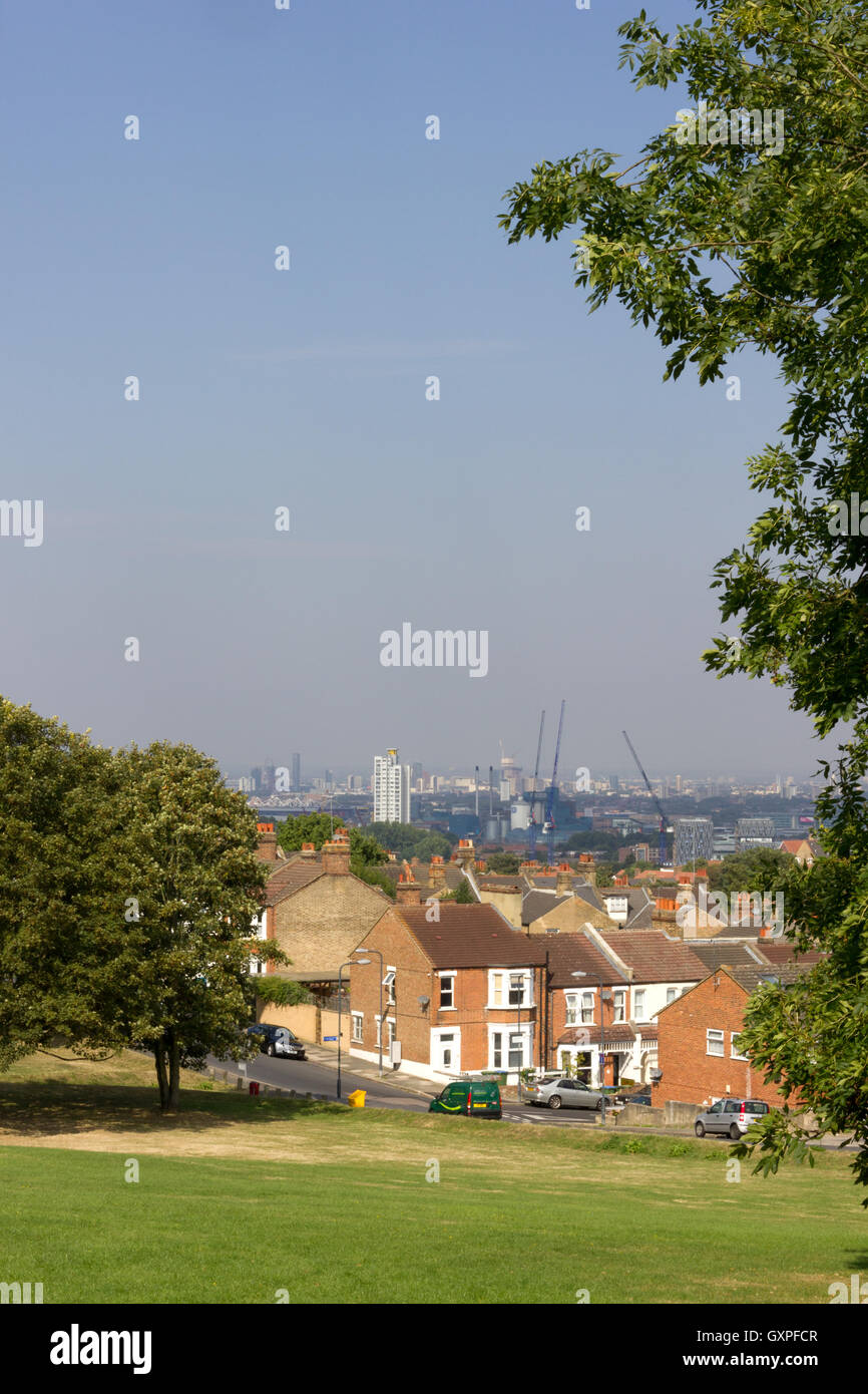Houses in Plumstead, South East London Stock Photo