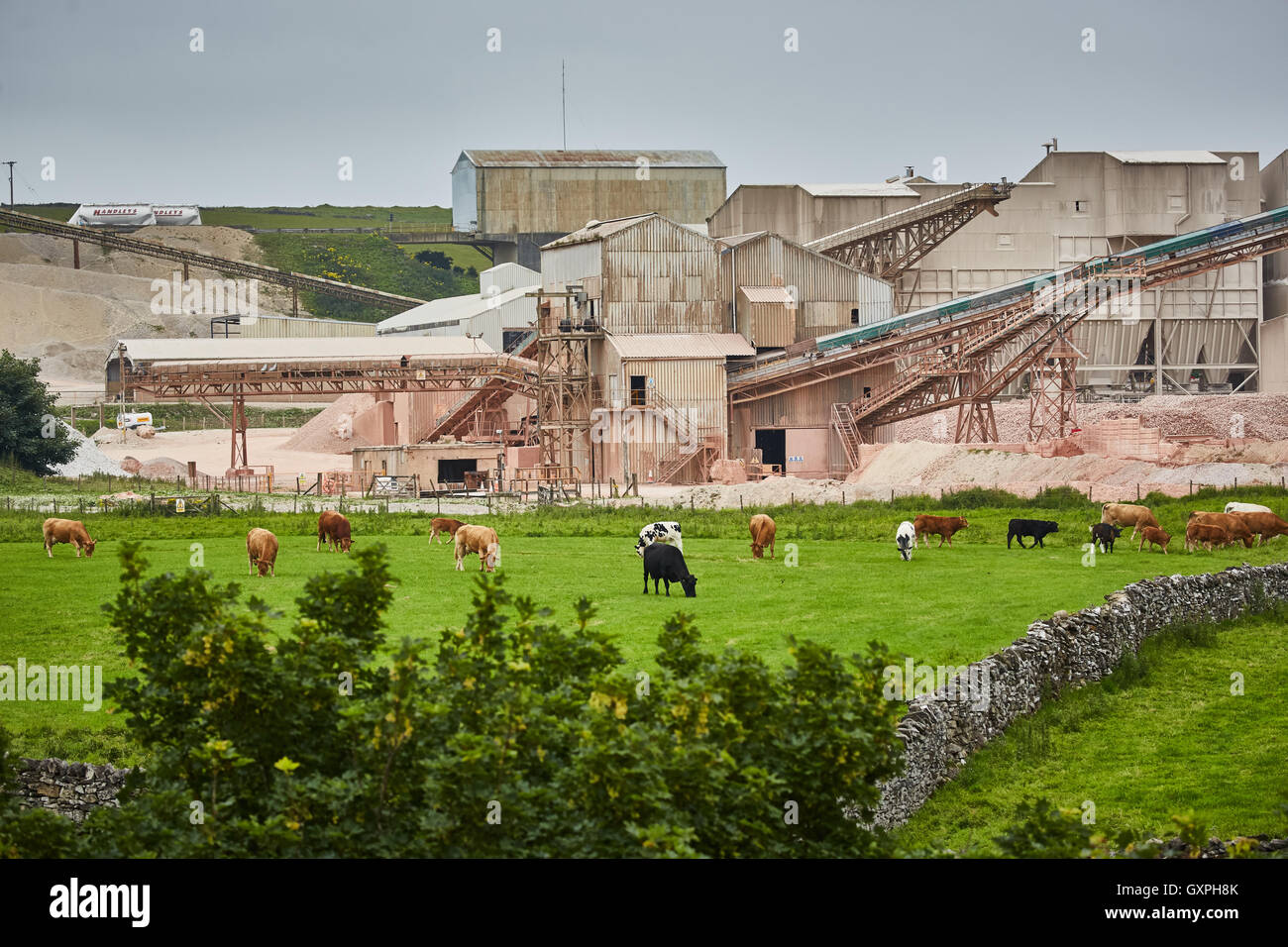 Shapfell Limestone Quarries tata site Carlisle, Cumbria Raw materials lime Shap Penrith quarry