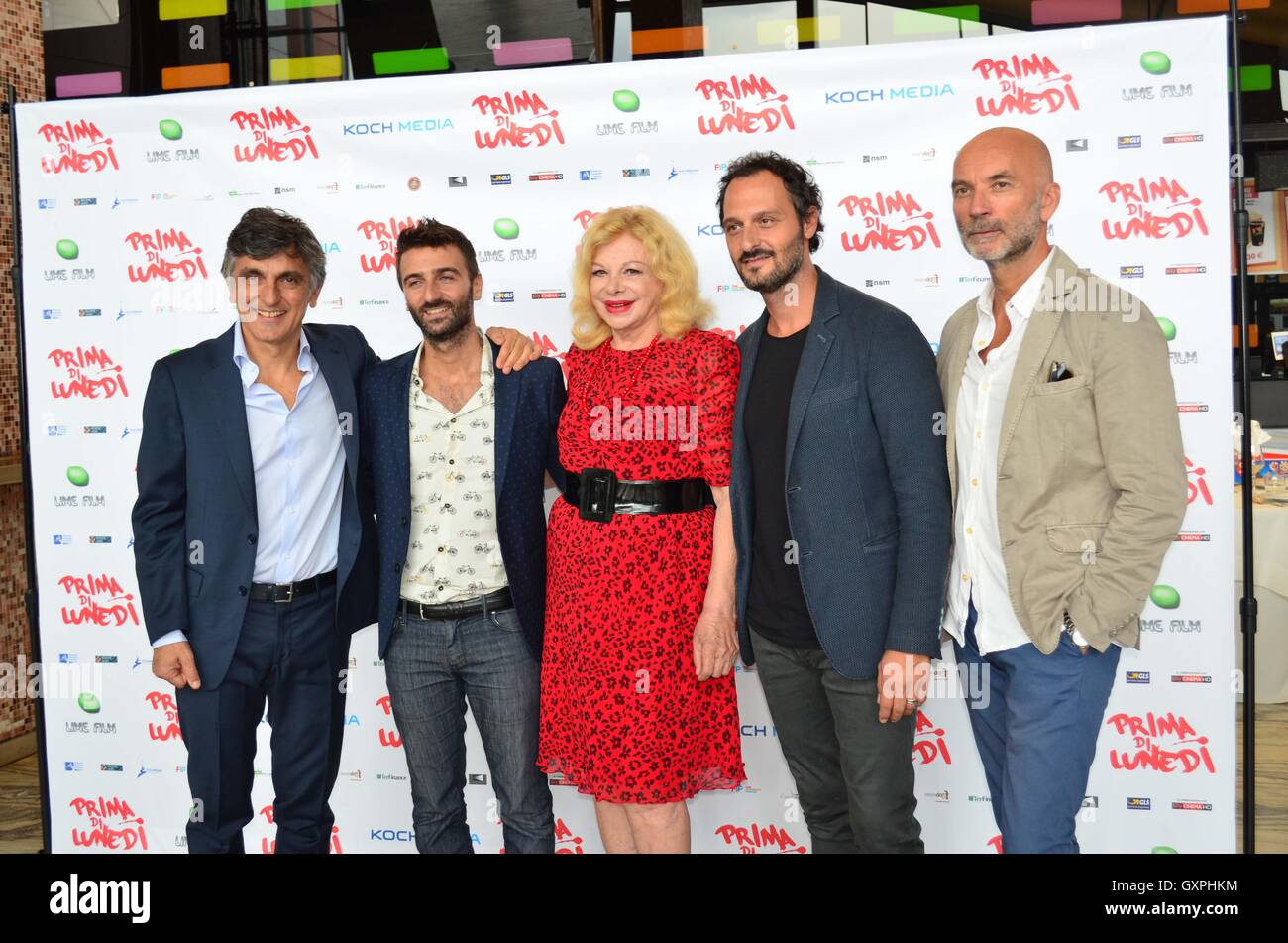 Naples, Italy. 16th Sep, 2016. All cast of Naples, Italy. 16th Sep, 2016. All cast of
