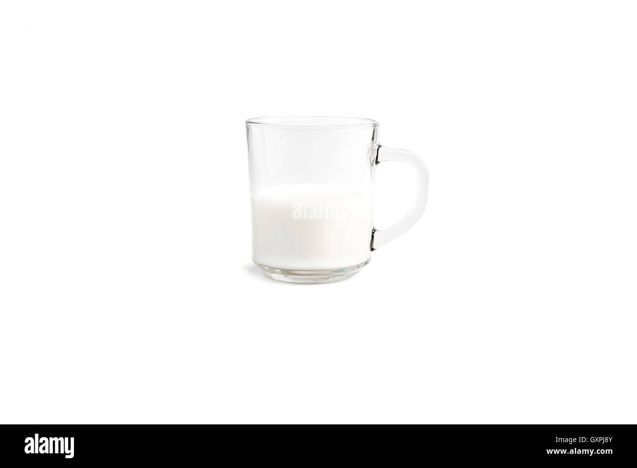 Premium Photo  Glass of milk and jug on white