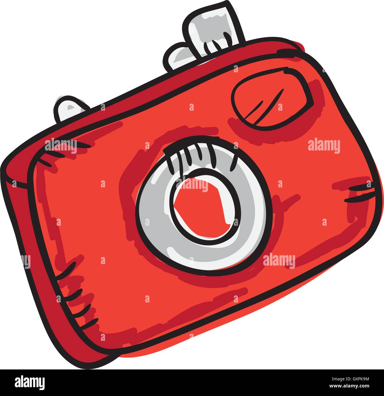photographic red camera Stock Vector Image & Art - Alamy