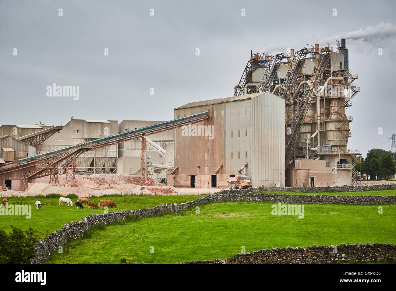 Shapfell Limestone Quarries tata site Carlisle, Cumbria Raw materials lime Shap Penrith quarry