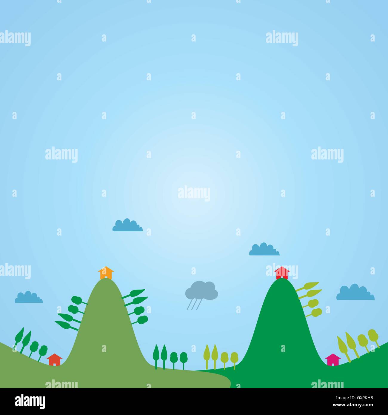 mountains landscape design Stock Vector Image & Art - Alamy