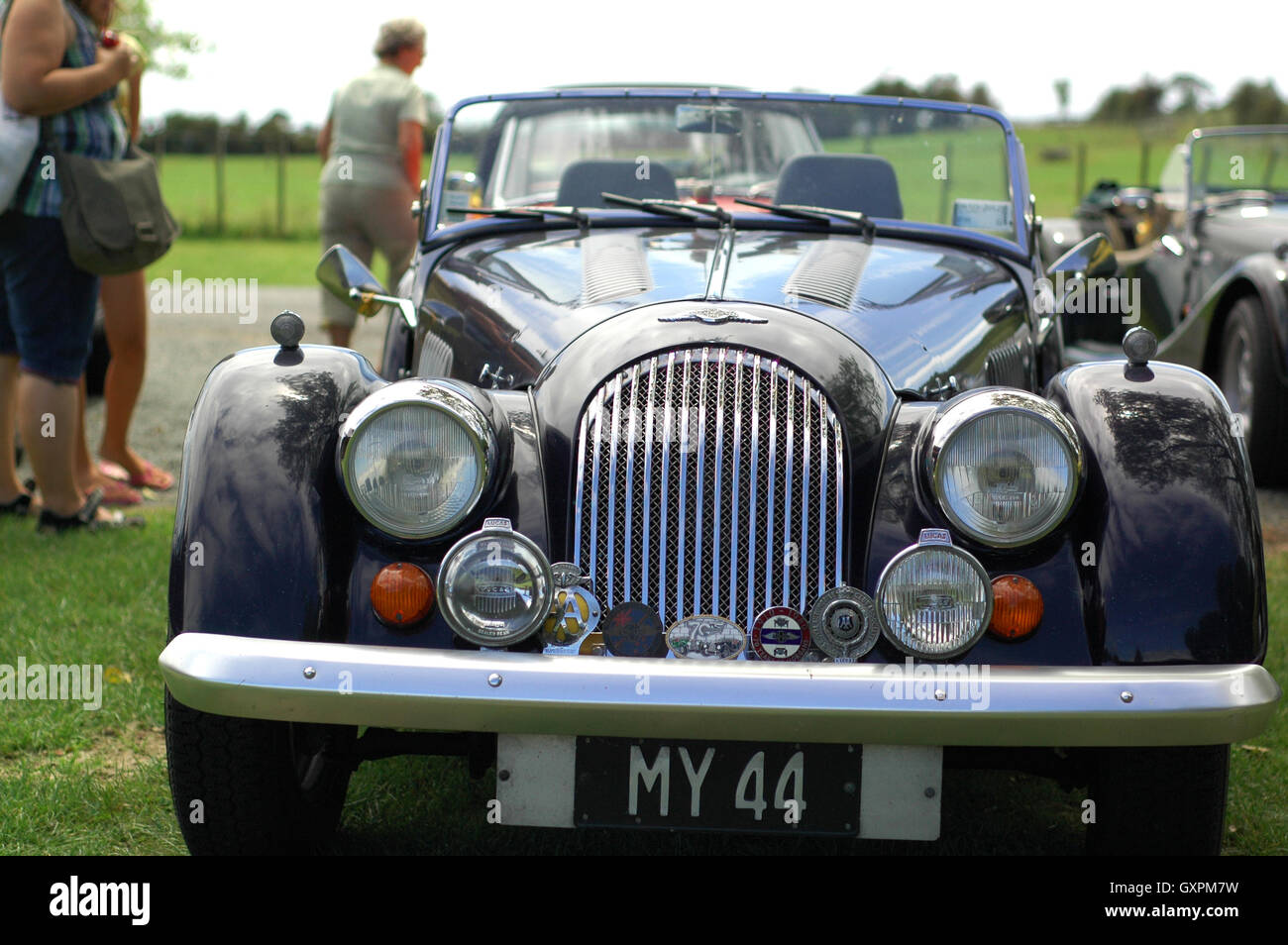 classic British sport car Stock Photo Alamy