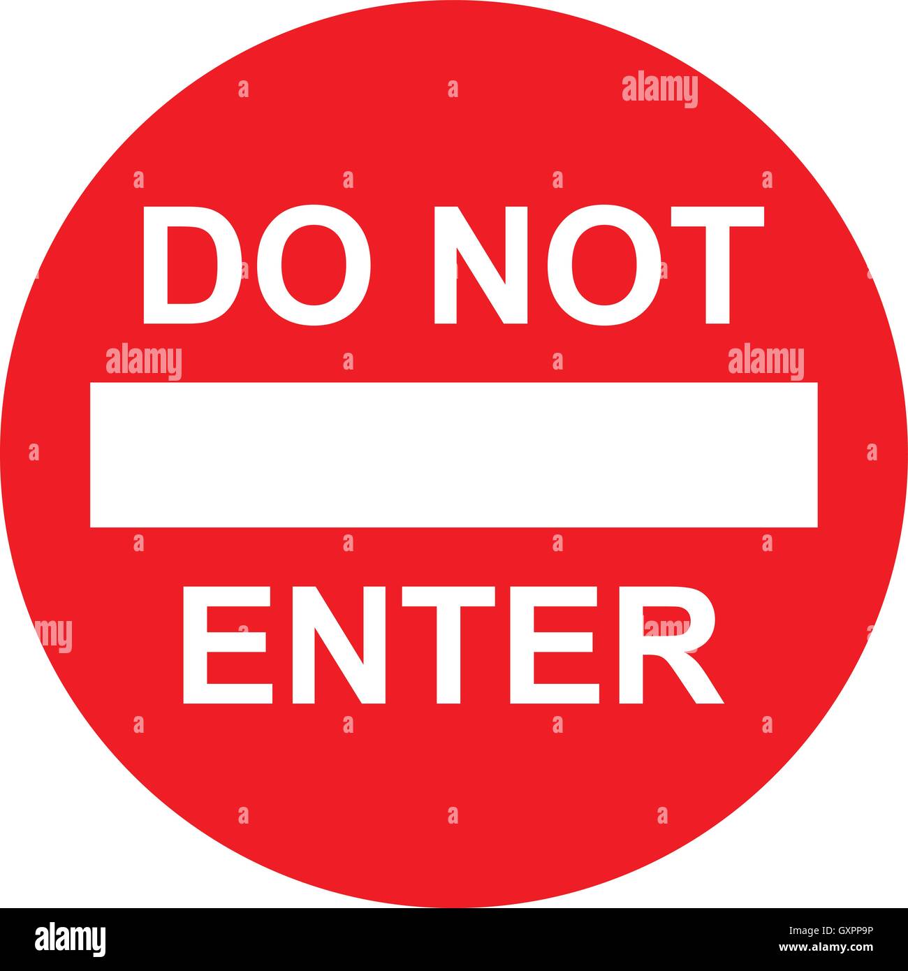 Download Do not enter sign, don't enter, vector illustration Stock ...