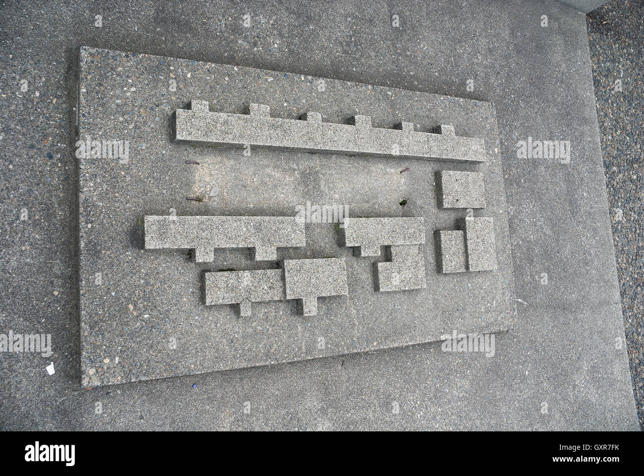 Concrete Washington Map