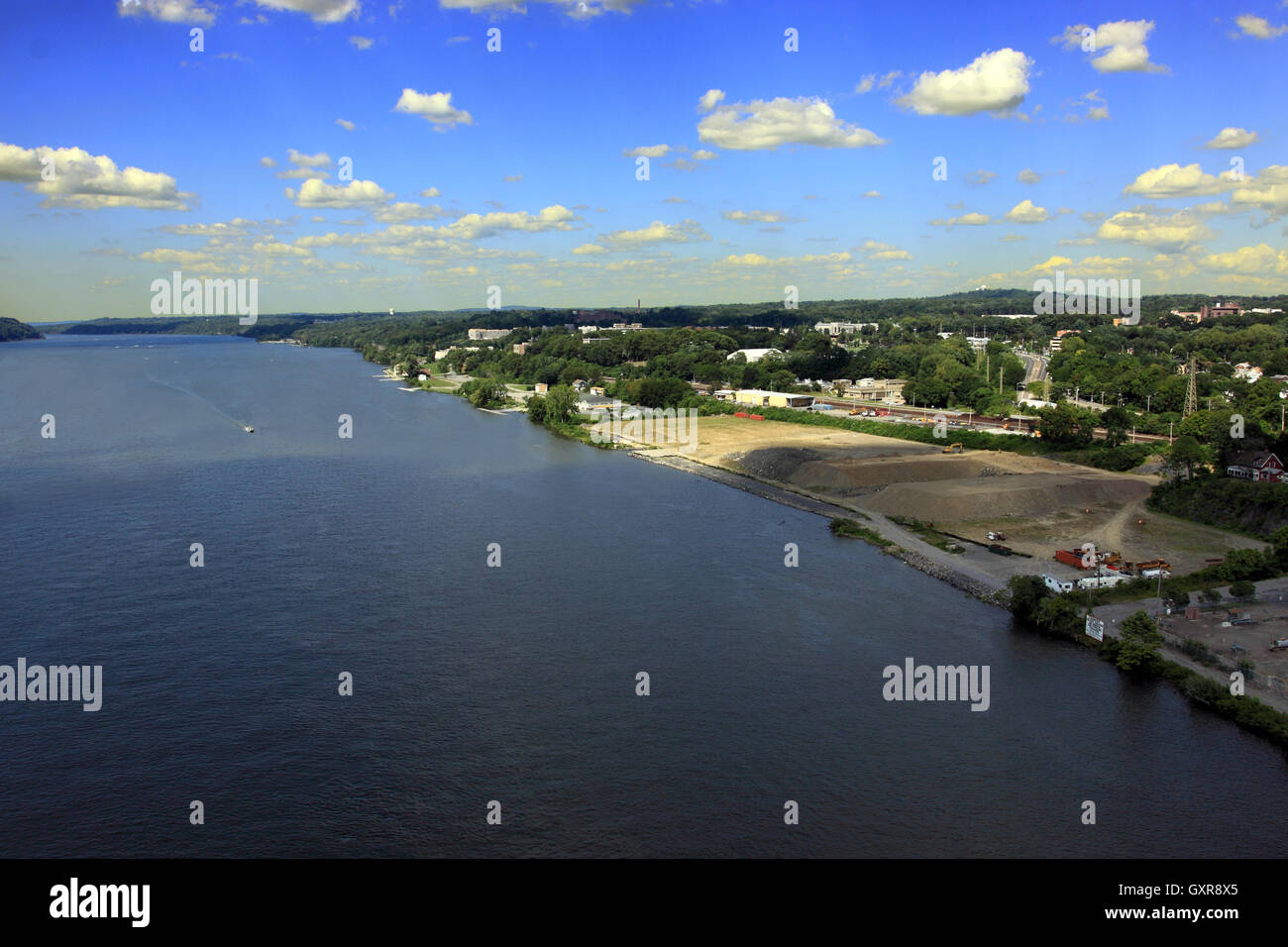 Hudson River Poughkeepsie New York Stock Photo Alamy