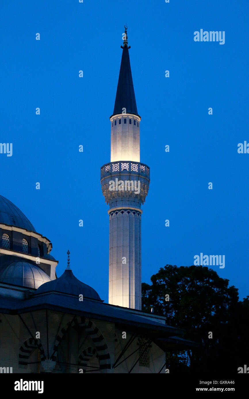 Sehitlik-Moschee, Berlin-Tempelhof . Stock Photo