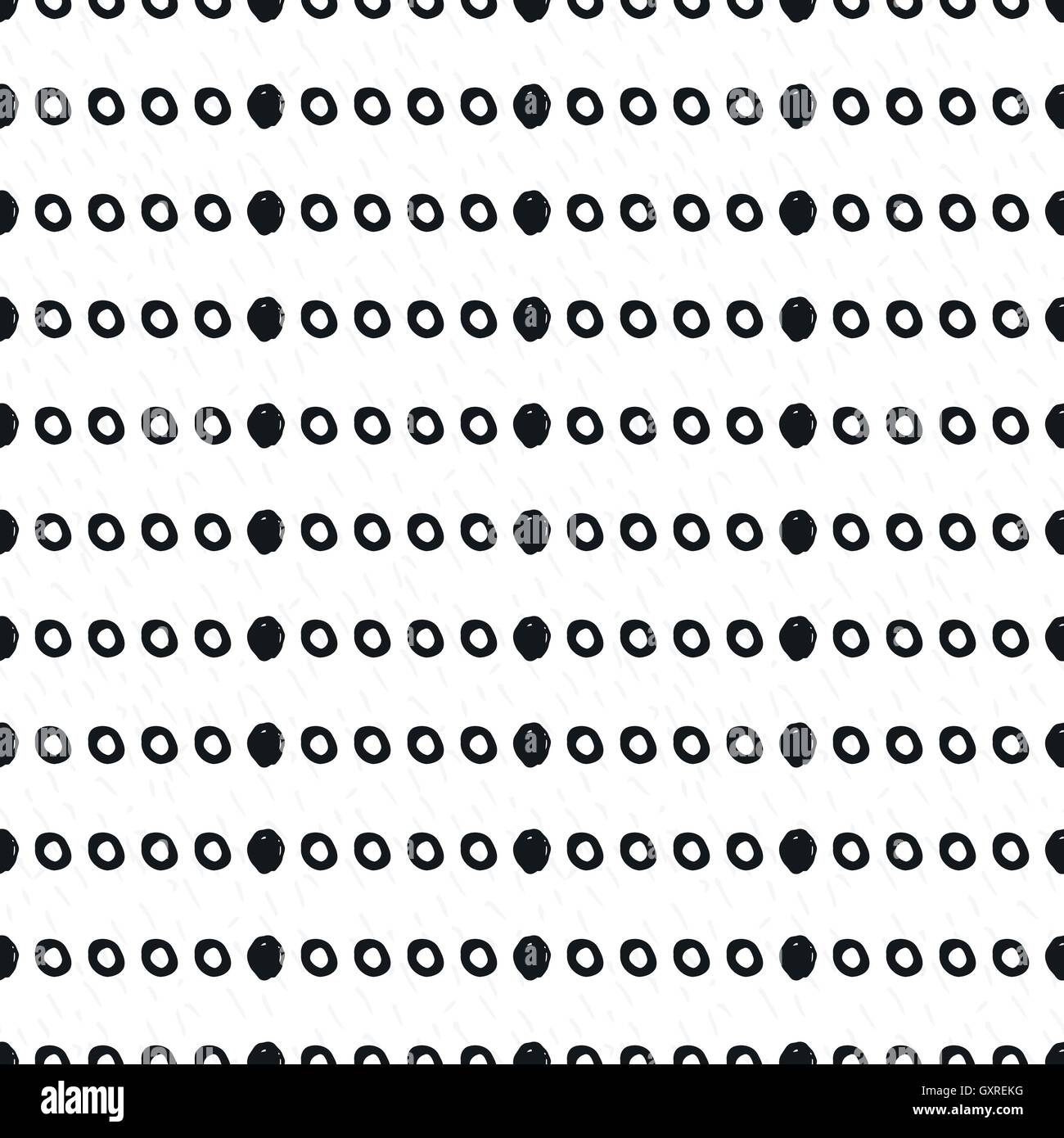 Hand-drawn geometric seamless pattern Stock Vector Image & Art - Alamy