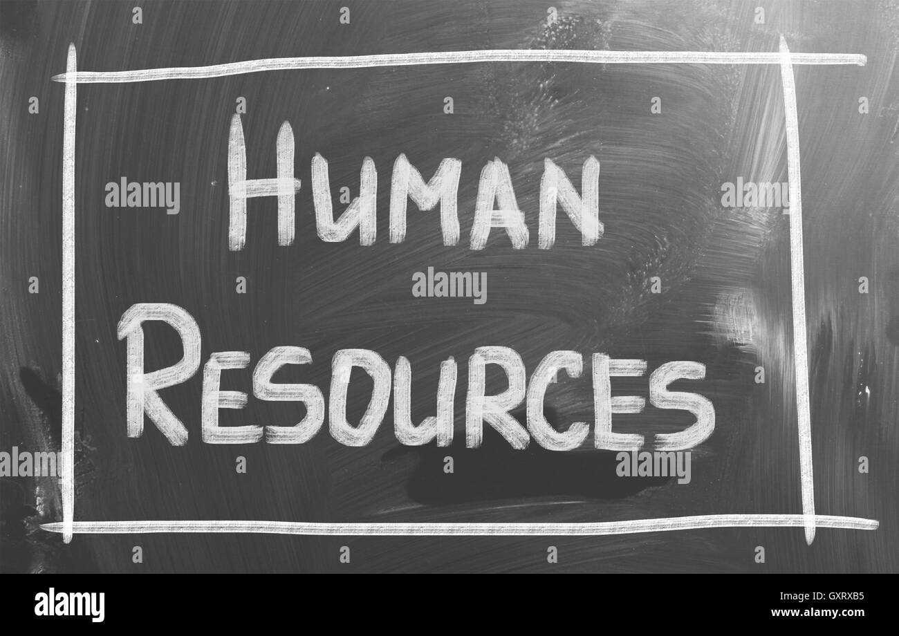 Human Resources Concept Stock Photo
