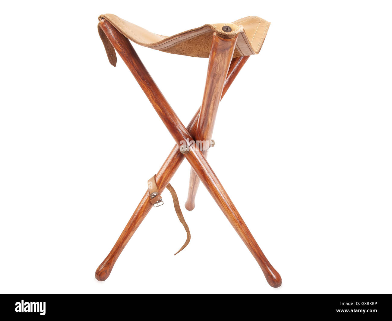 Hunting stool Stock Photo