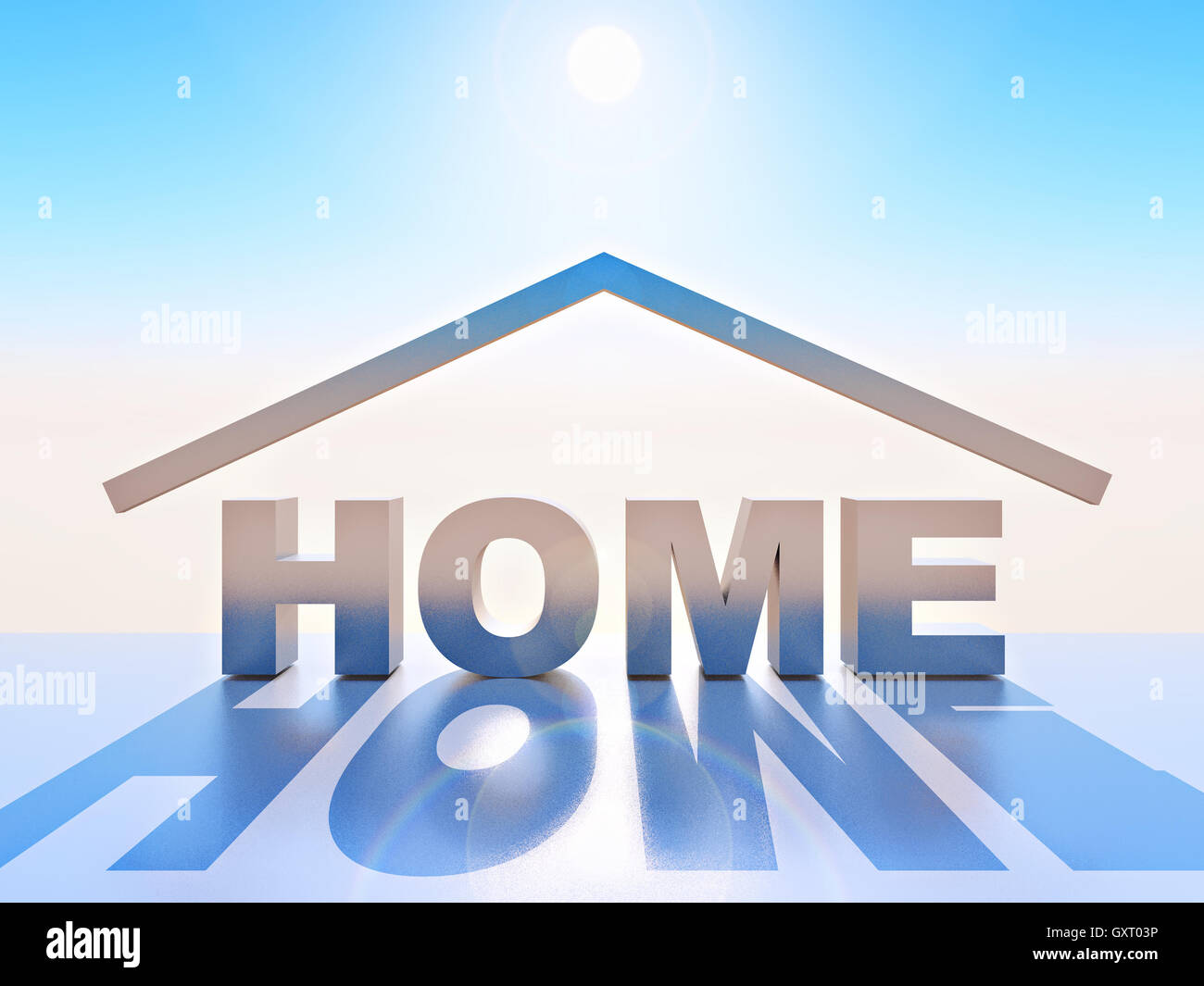 Conceptual home hi-res stock photography and images - Alamy