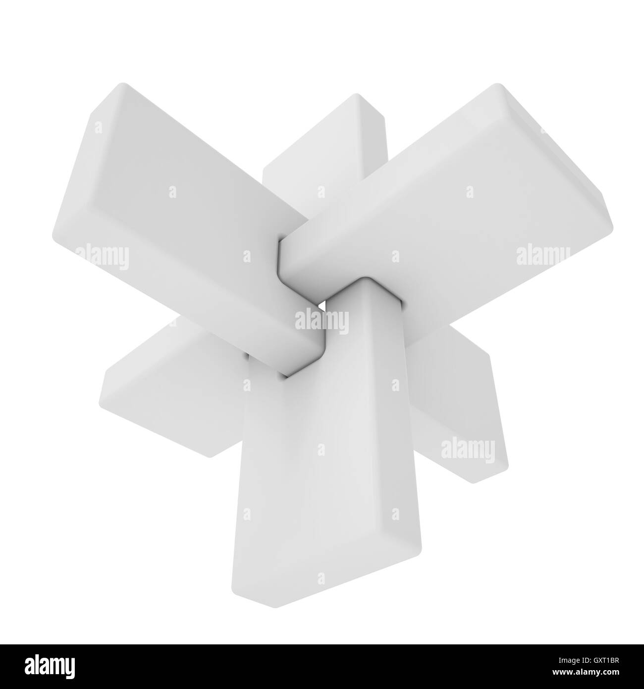 Abstract 3d figure Stock Photo Alamy