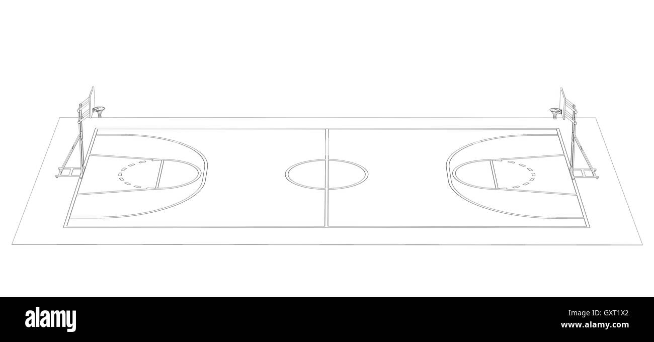 Basketball Court Drawing Stock Photography, PNG, 800x800px, 3d Computer  Graphics, Basketball Court, Area, Ball, Basketball Download Free
