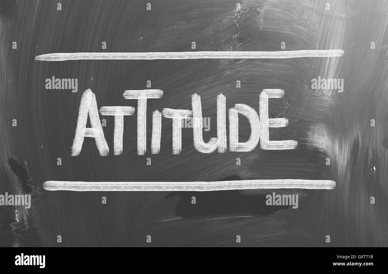 Attitude Concept Stock Photo