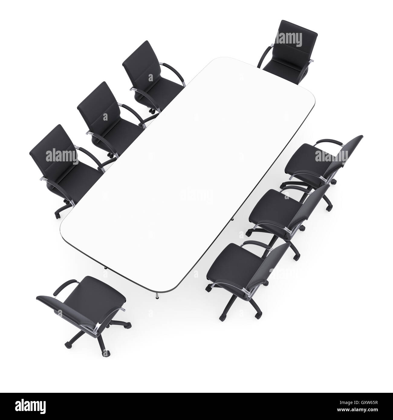Round table conference room Cut Out Stock Images & Pictures - Alamy
