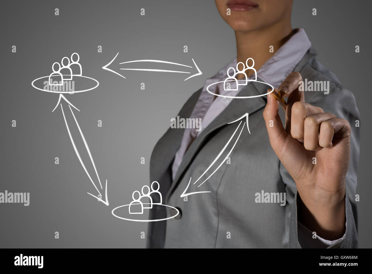 Social computing image hi-res stock photography and images - Alamy
