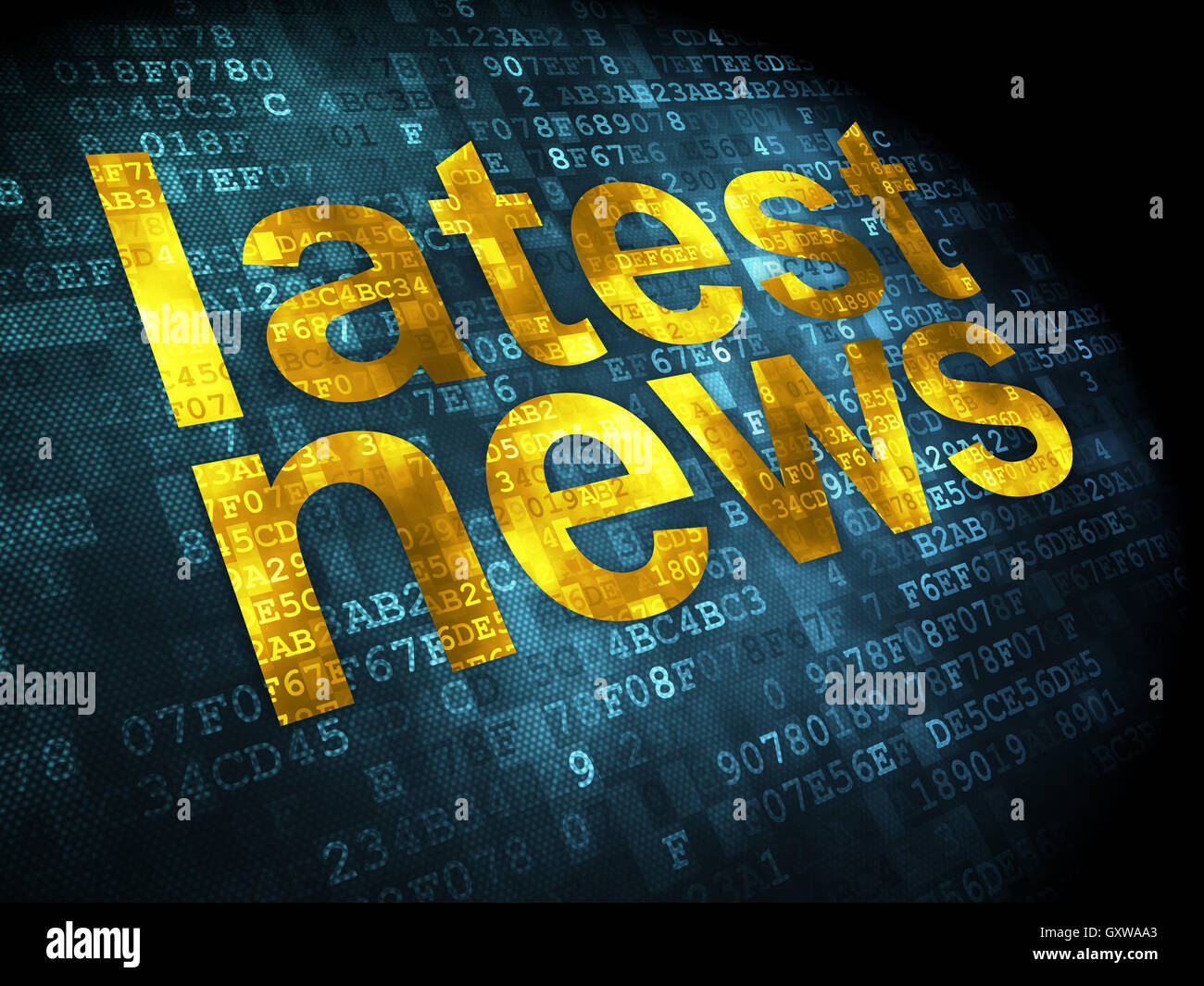 News concept: Latest News on digital background Stock Photo - Alamy