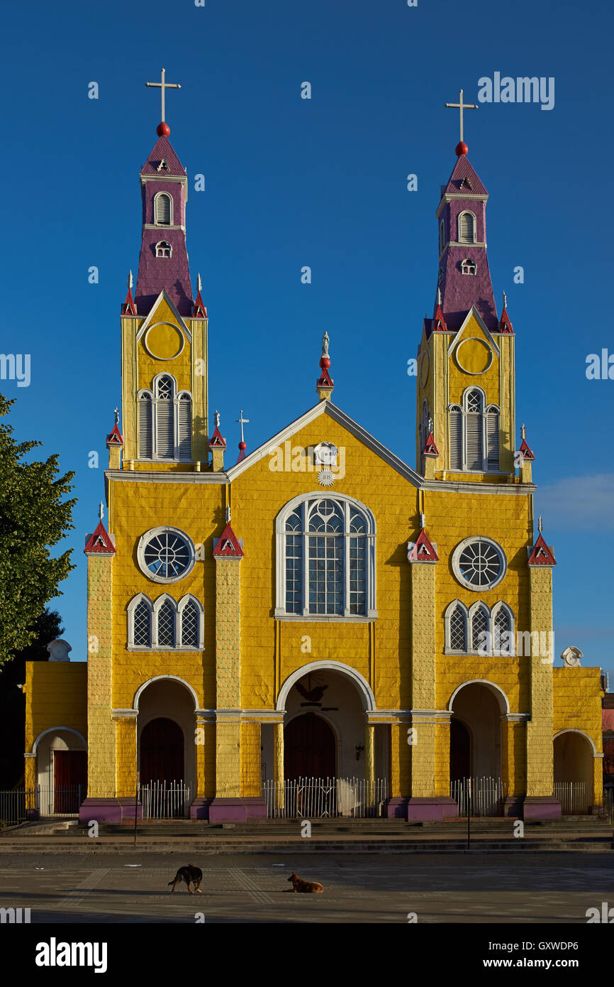 Historic Churches of Chiloe Stock Photo Alamy