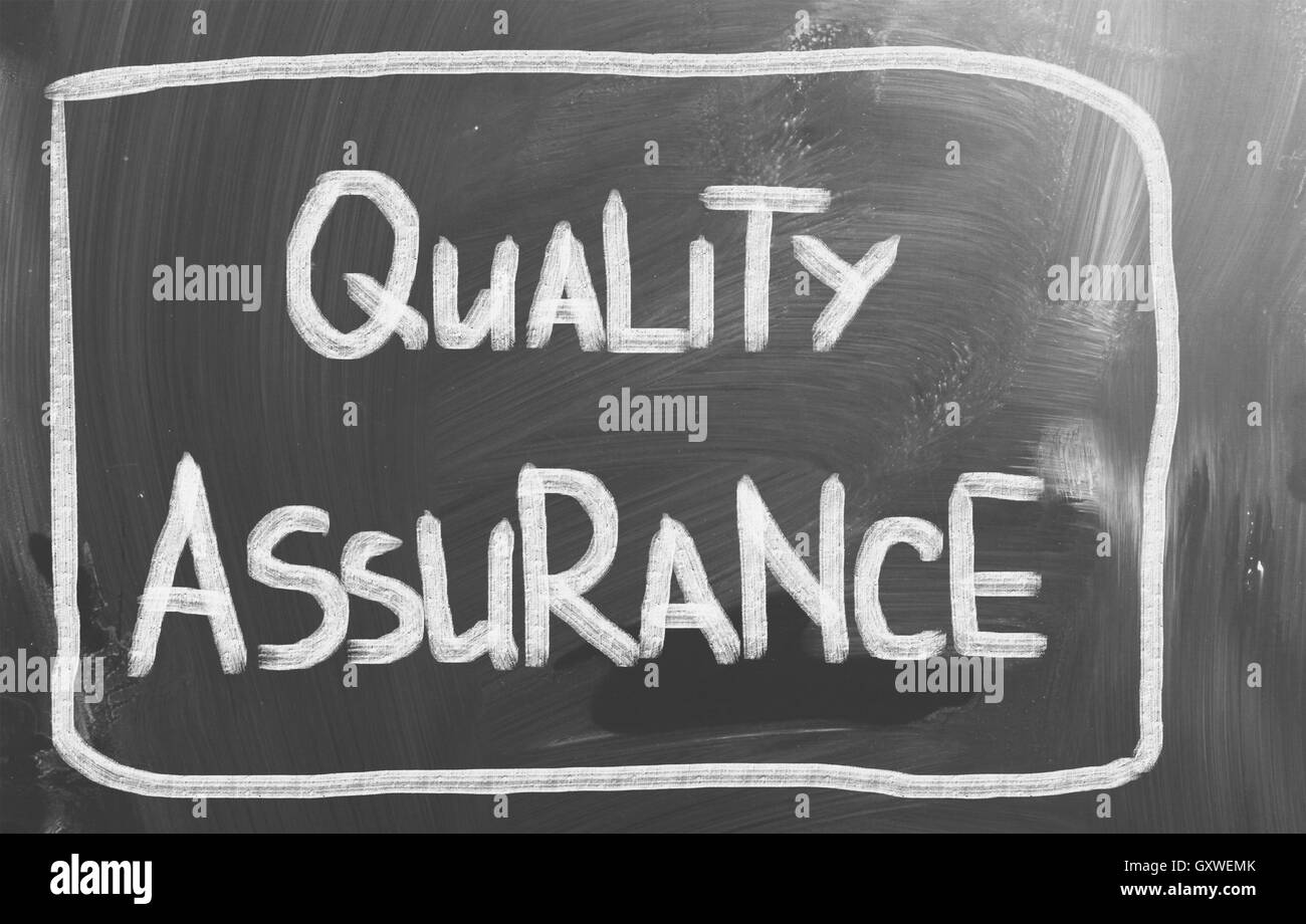 Quality Assurance Concept Stock Photo