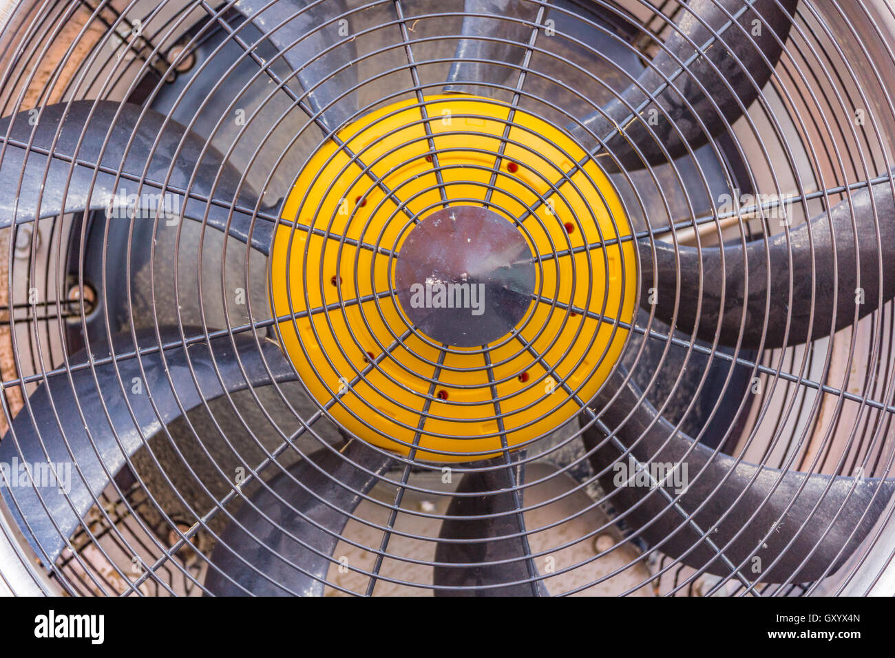 agricultural machine atomizer fan Stock Photo
