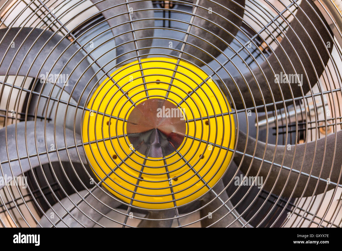 agricultural machine atomizer fan Stock Photo