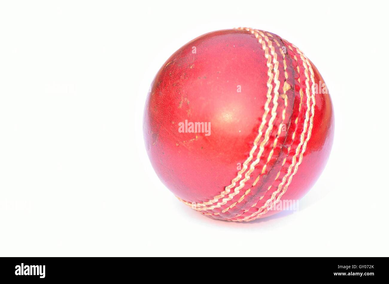 Red cricket ball Cut Out Stock Images & Pictures Alamy