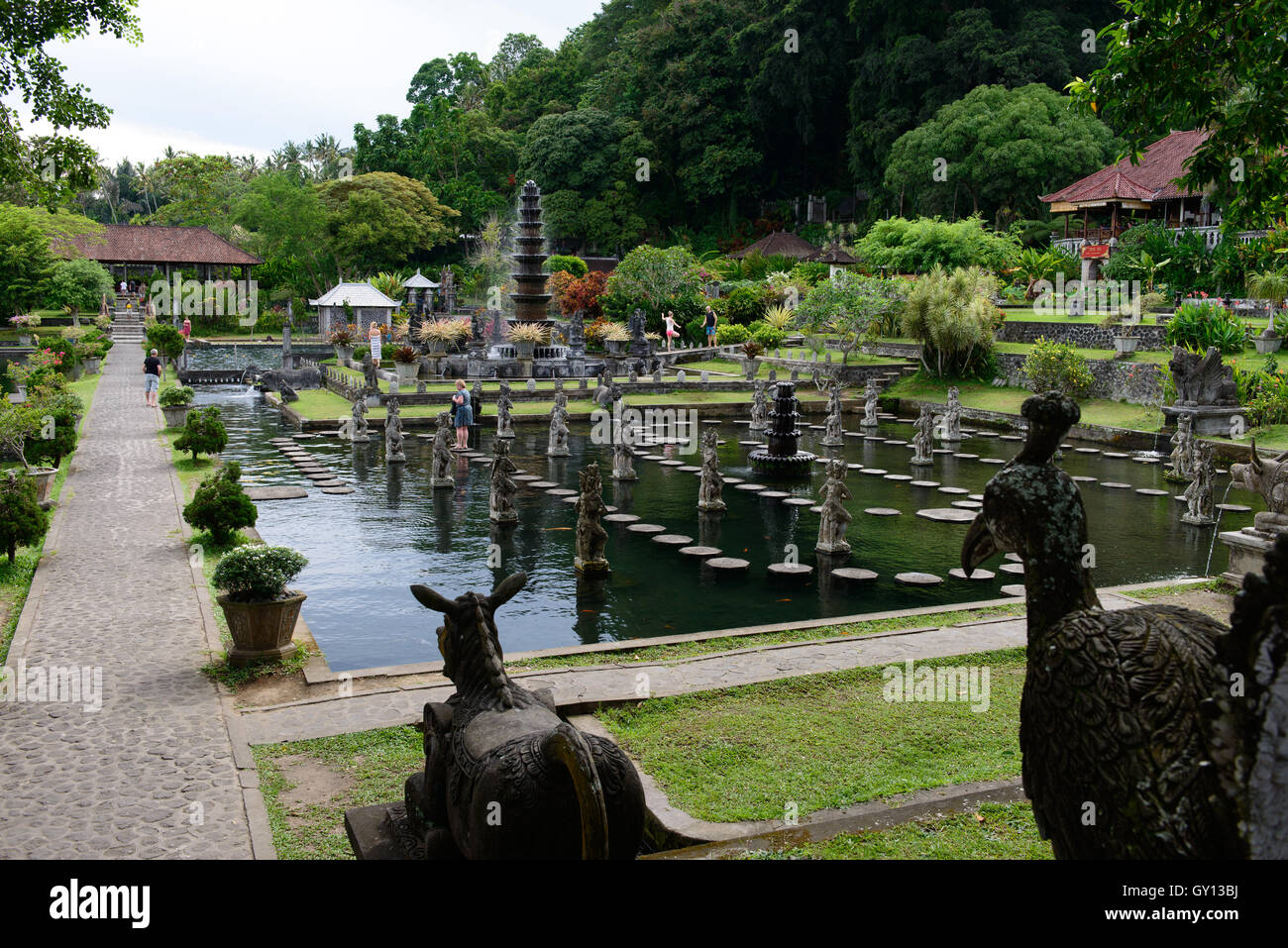 Water Palace, Bali Stock Photo