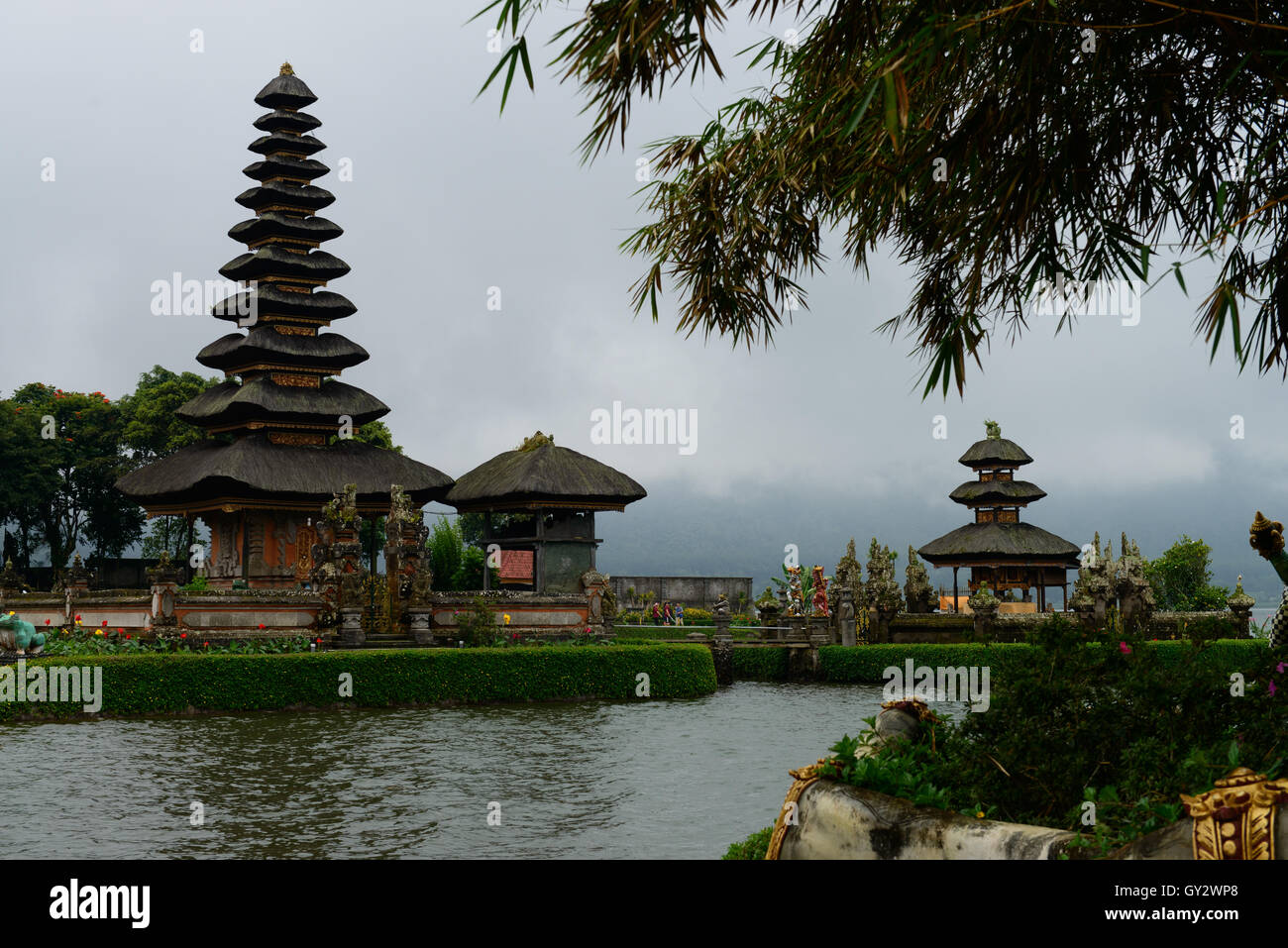 Tirta Empul Water Temple in Bali Stock Photo